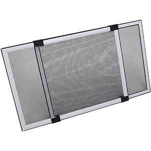 Aluminum Adjustable Sliding Window Screen, 2 Ways Expendable Aluminum Frame Window Screen