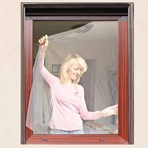 DIY polyester fly screen for window(Rectangle hole)