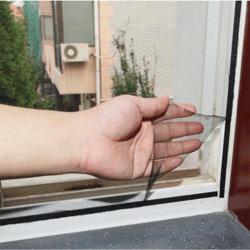 DIY polyester fly screen for window(Rectangle hole)