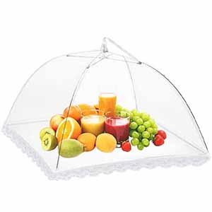 Food covers/ Food Tent Covers for Outdoors/ Mesh Food Covers Tent Umbrella for Outdoors, Screen Tents, Parties Picnics, BBQs, Reusable and Collapsible